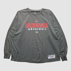 St. Louis Cardinals Majestic 2000s Long Sleeve T-shirt - MLB