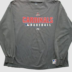 St. Louis Cardinals Majestic 2000s Long Sleeve T-shirt - MLB