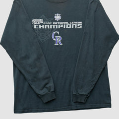 Colorado Rockies Delta 2007 Long Sleeve T-shirt - MLB