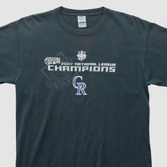 Colorado Rockies Delta 2007 Long Sleeve T-shirt - MLB