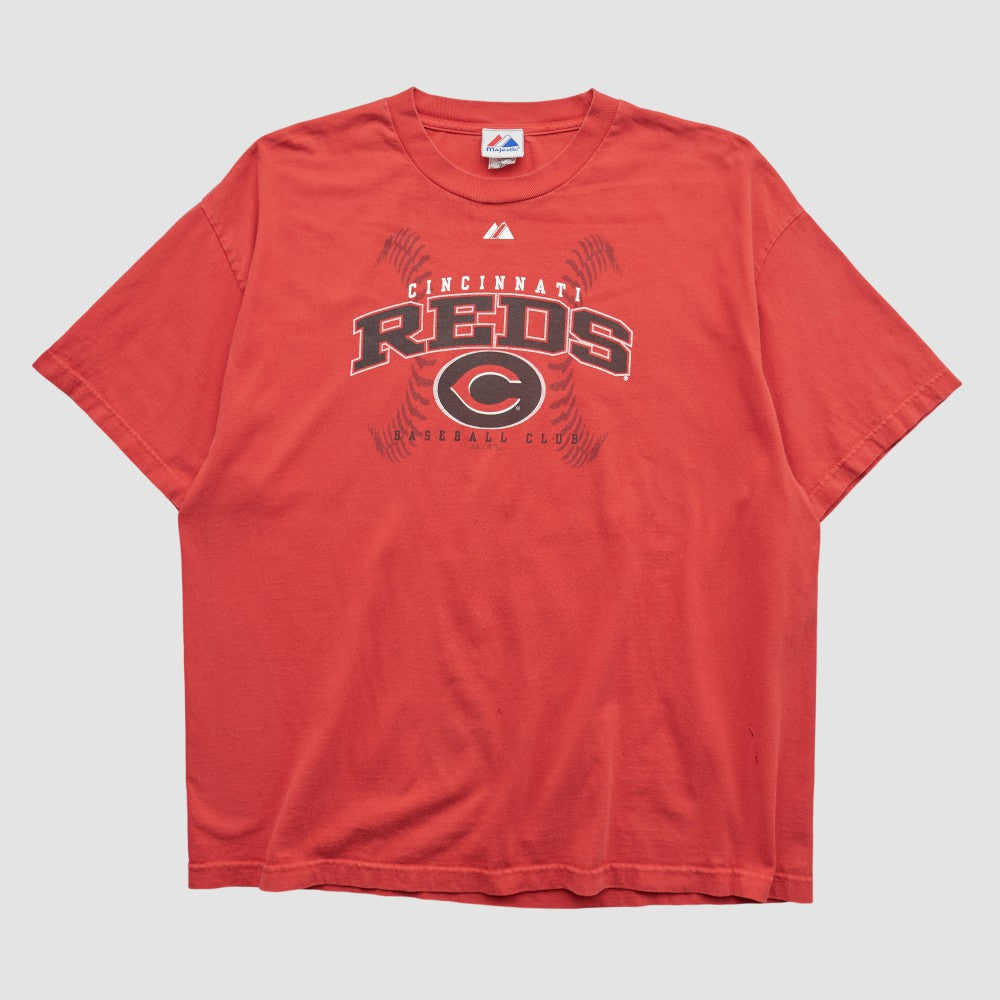 Cincinnati Reds Majestic 2000s T-shirt - MLB