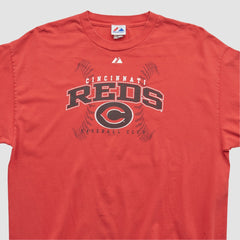 Cincinnati Reds Majestic 2000s T-shirt - MLB