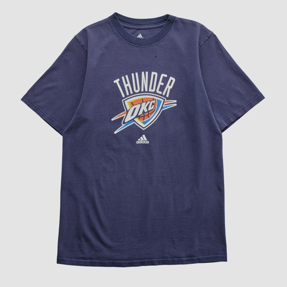 Oklahoma City Thunder 2010s T-shirt Navy Vintage - NBA