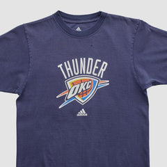 Oklahoma City Thunder 2010s T-shirt Navy Vintage - NBA