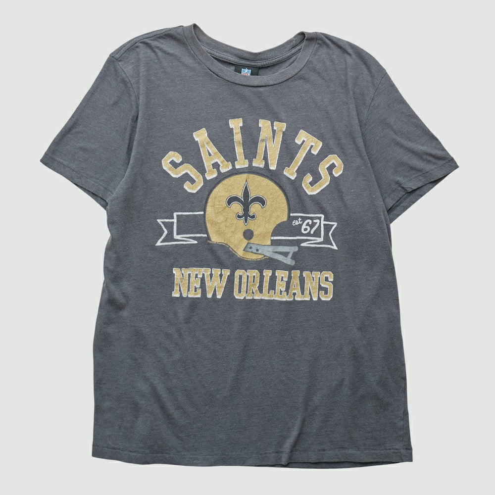 New Orleans Saints NFL 2010s T-shirt Gray Vintage | Fanatics