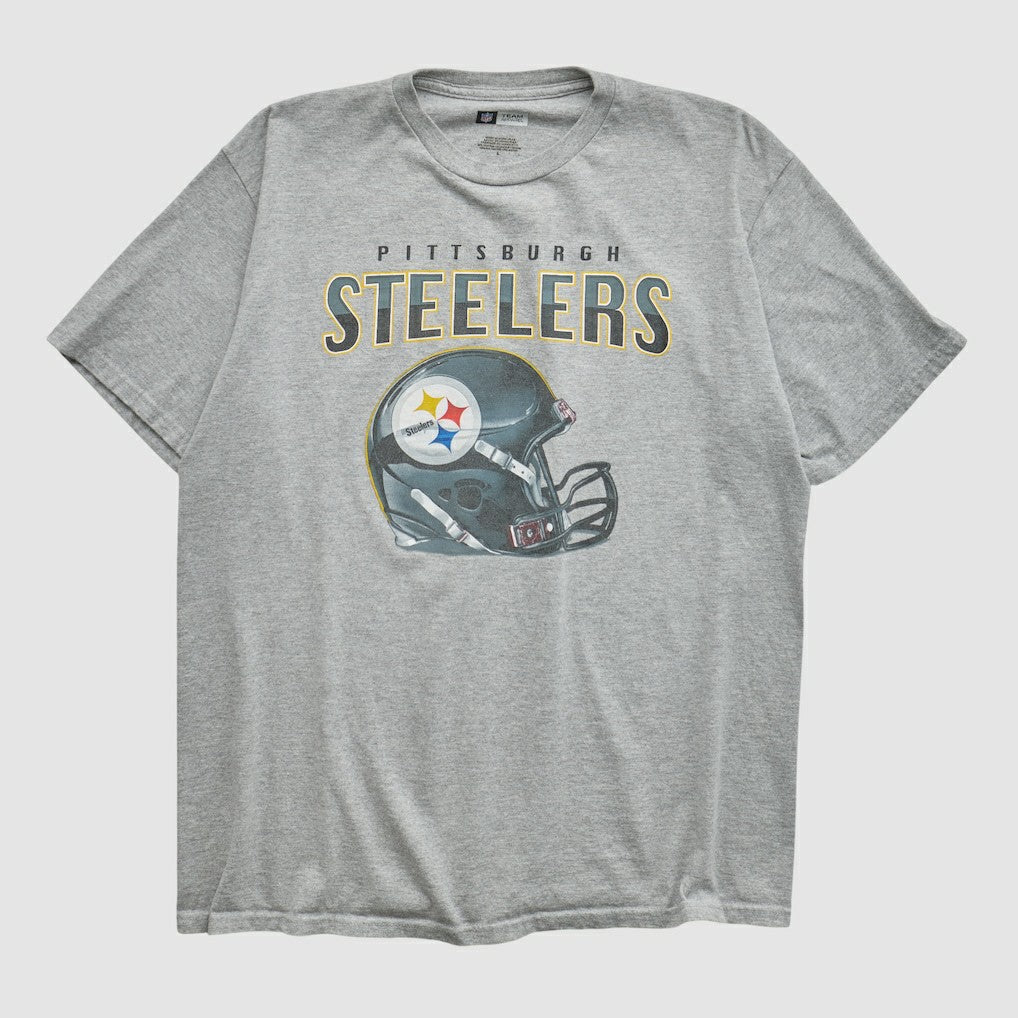 Pittsburgh Steelers NFL 2010s T-shirt Heather Gray Vintage | Fanatics