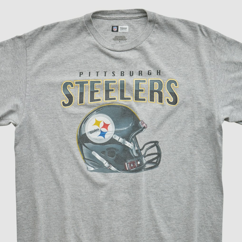 Pittsburgh Steelers NFL 2010s T-shirt Heather Gray Vintage | Fanatics