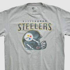 Pittsburgh Steelers NFL 2010s T-shirt Heather Gray Vintage | Fanatics