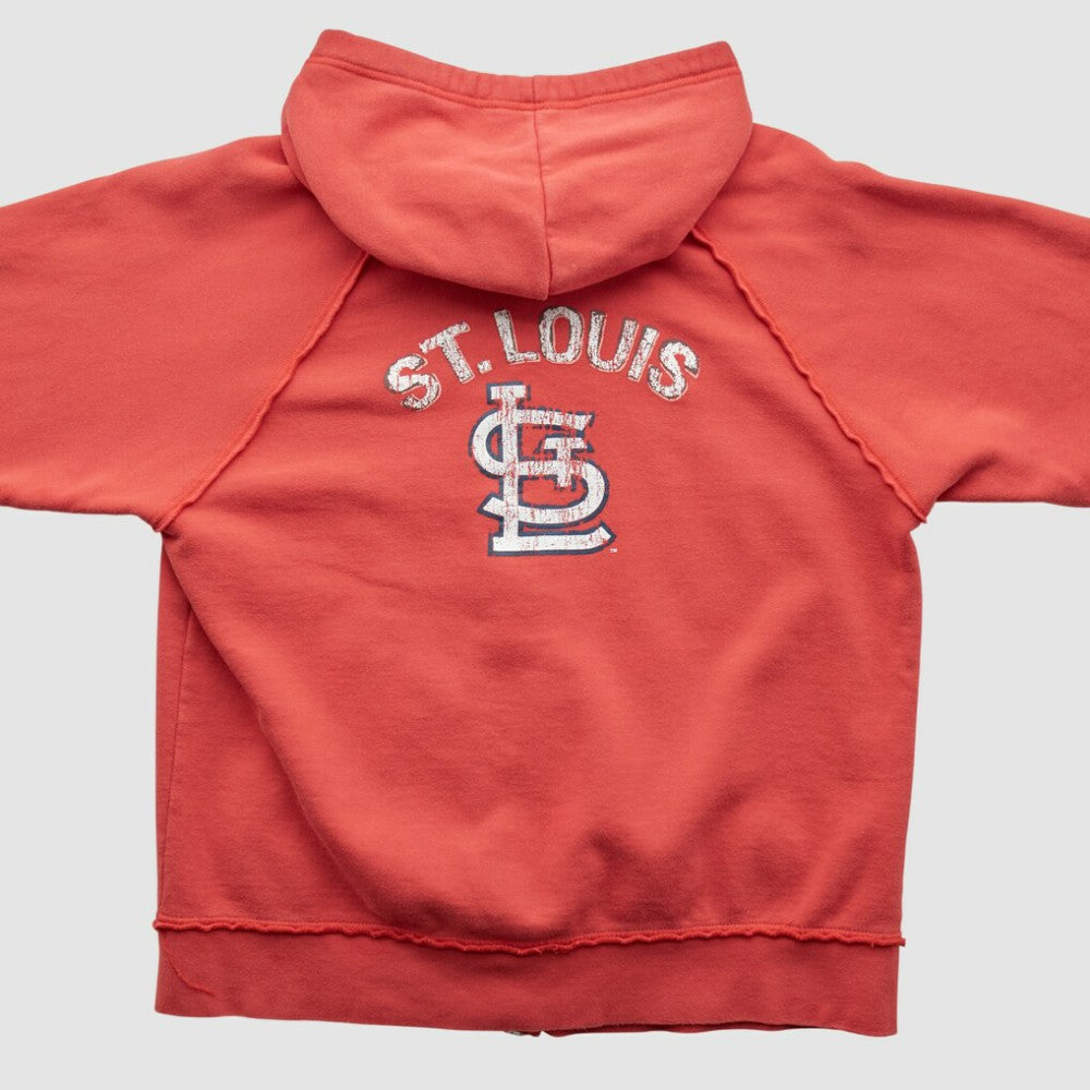 St. Louis Cardinals Genuine Merchandise 2000s Hooded Full Zip Sweatshirt - MLB