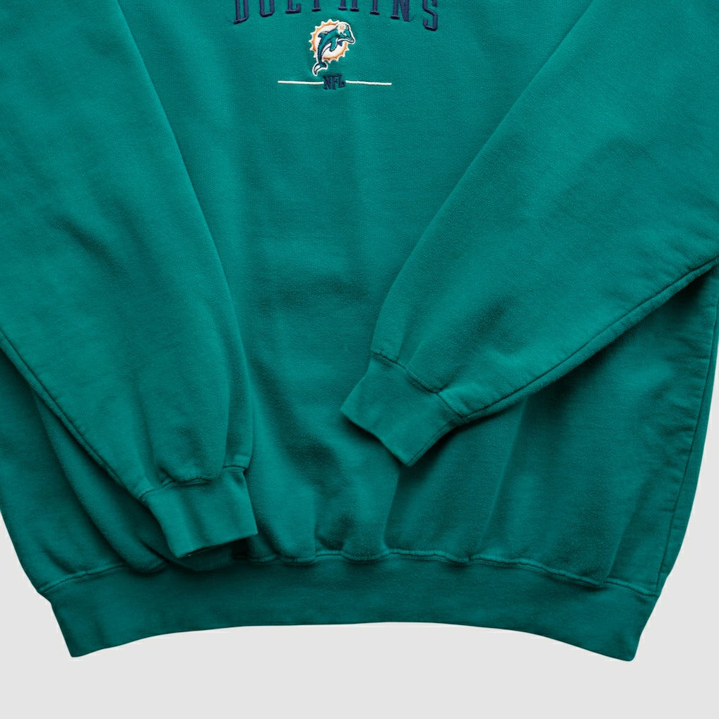 Miami Dolphins NFL 2000s Pullover Sweatshirt Teal Vintage | Fanatics