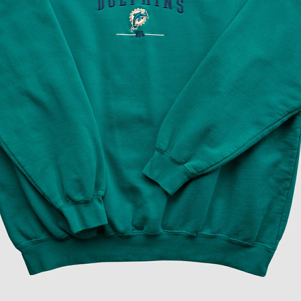Miami Dolphins NFL 2000s Pullover Sweatshirt Teal Vintage | Fanatics