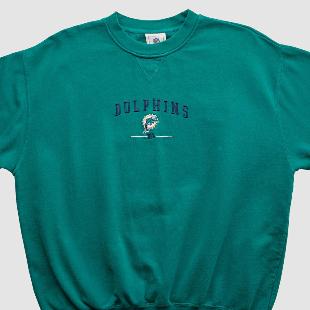 Miami Dolphins NFL 2000s Pullover Sweatshirt Teal Vintage | Fanatics