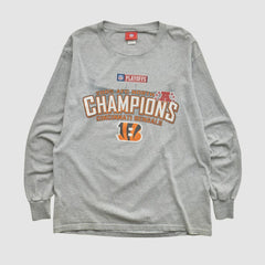 Cincinnati Bengals NFL 2005 Long Sleeve T-shirt Heather Gray Vintage | Fanatics