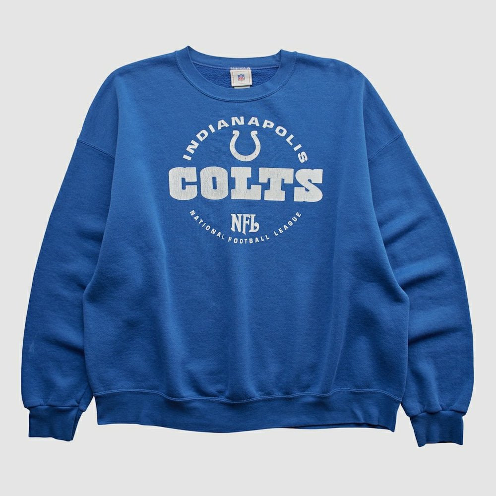 Indianapolis Colts NFL 2000s Pullover Sweatshirt Blue Vintage | Fanatics