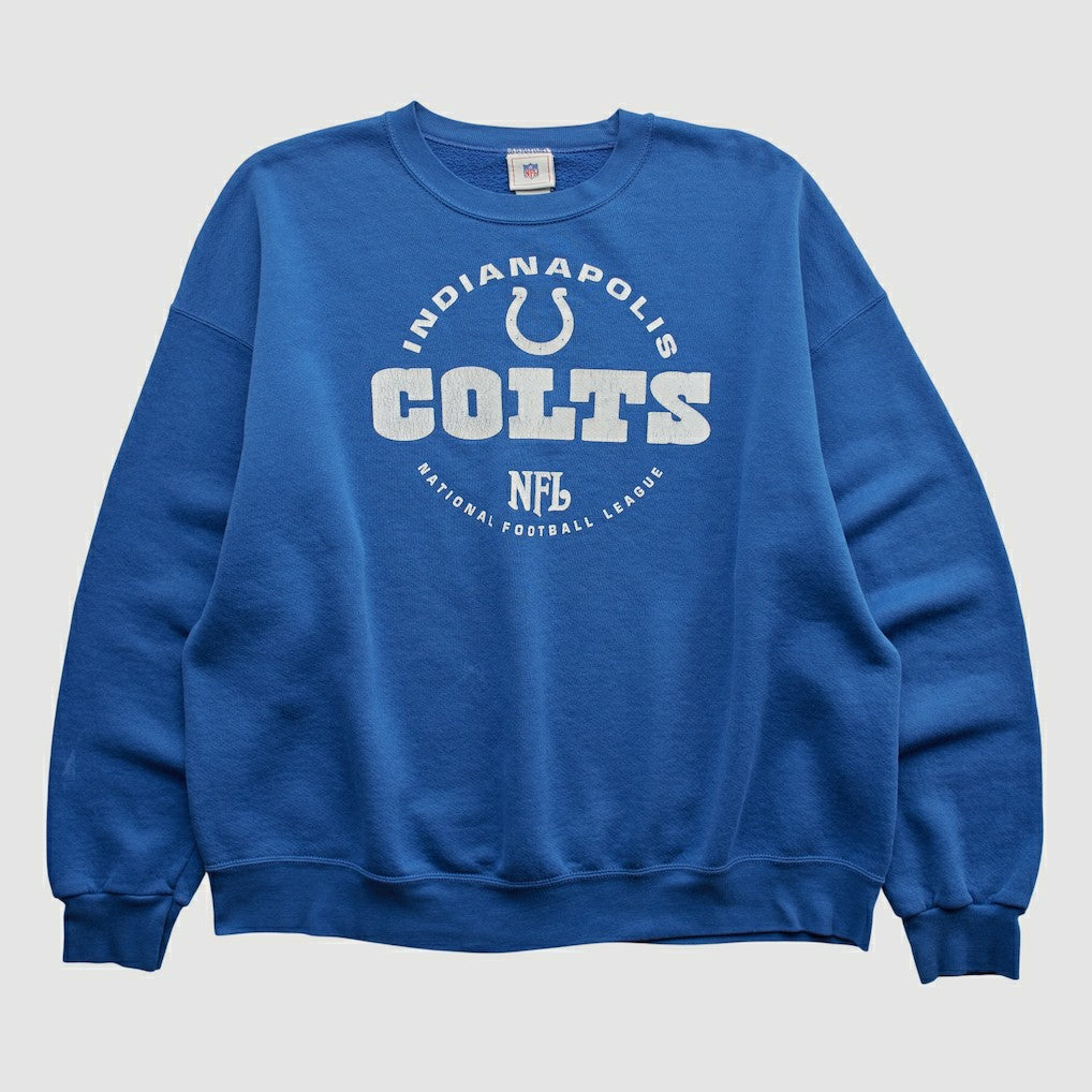 Indianapolis Colts NFL 2000s Pullover Sweatshirt Blue Vintage | Fanatics