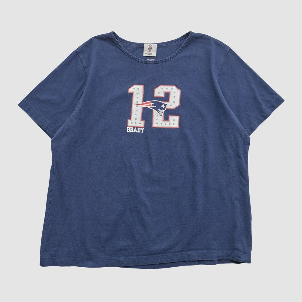 New England Patriots NFL 2000s T-shirt Navy Vintage | Fanatics