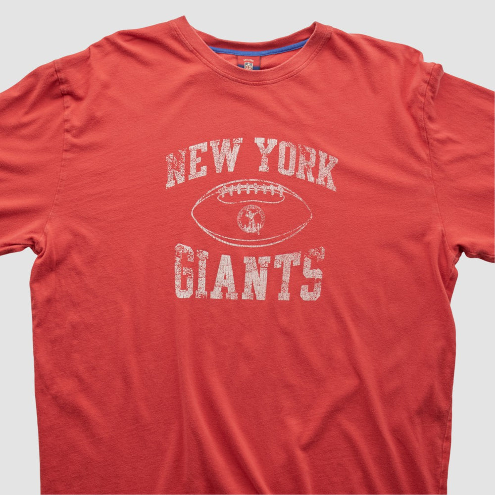 New York Giants Reebok 2000s Long Sleeve T-shirt Red Vintage | Fanatics