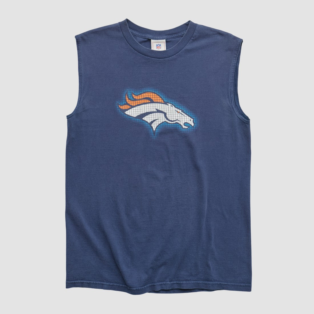 Denver Broncos NFL 2000s Tank Navy Vintage | Fanatics
