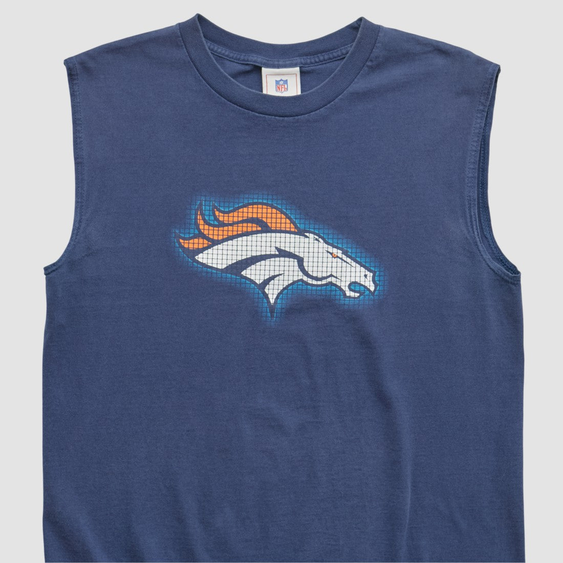 Denver Broncos NFL 2000s Tank Navy Vintage | Fanatics