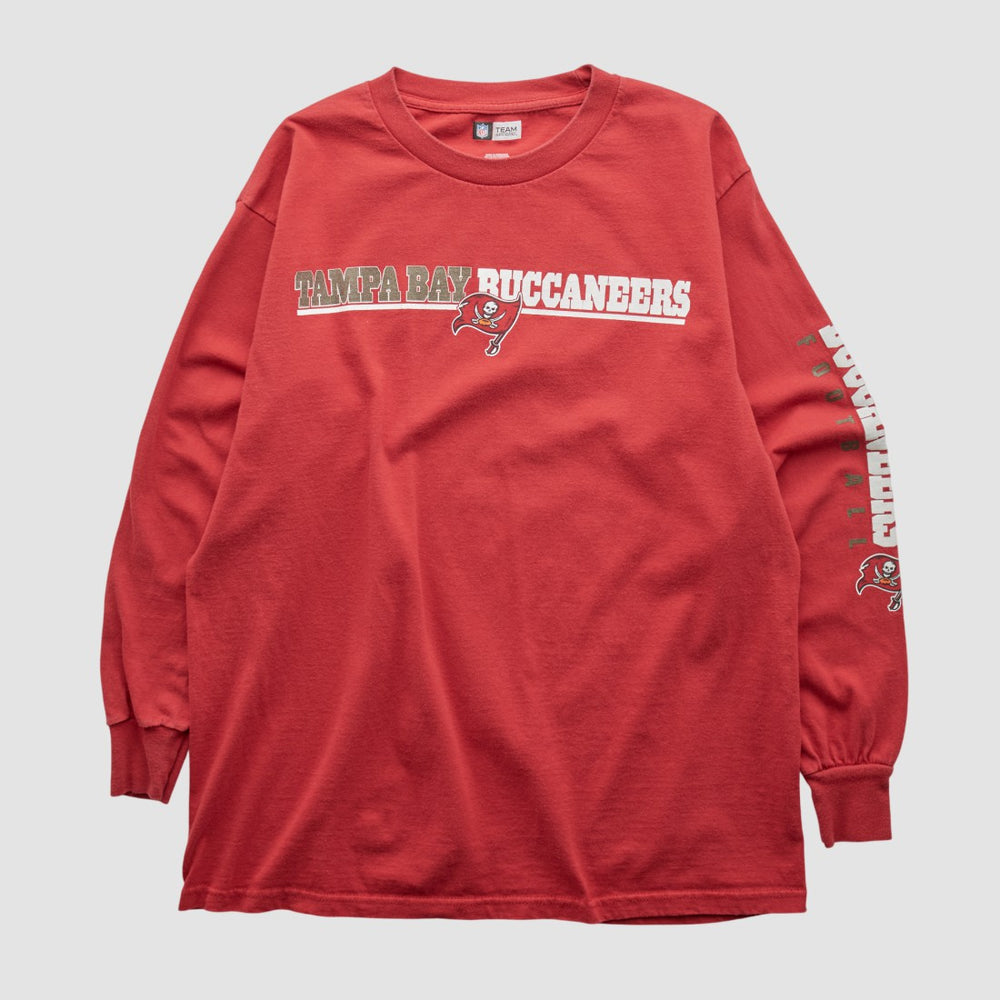 Tampa Bay Buccaneers NFL 2010s Long Sleeve T-shirt Red Vintage | Fanatics