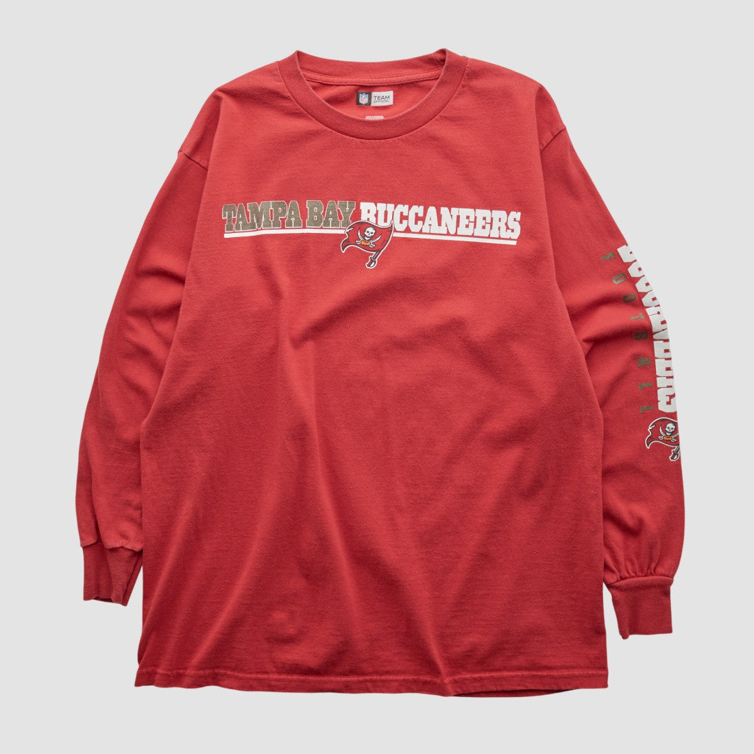 Tampa Bay Buccaneers NFL 2010s Long Sleeve T-shirt Red Vintage | Fanatics