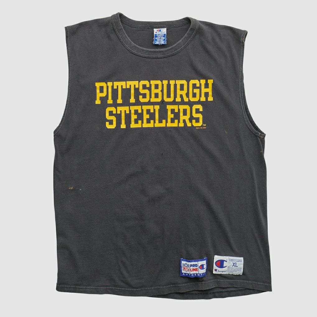 Pittsburgh Steelers Champion 1994 Tank Black Vintage | Fanatics