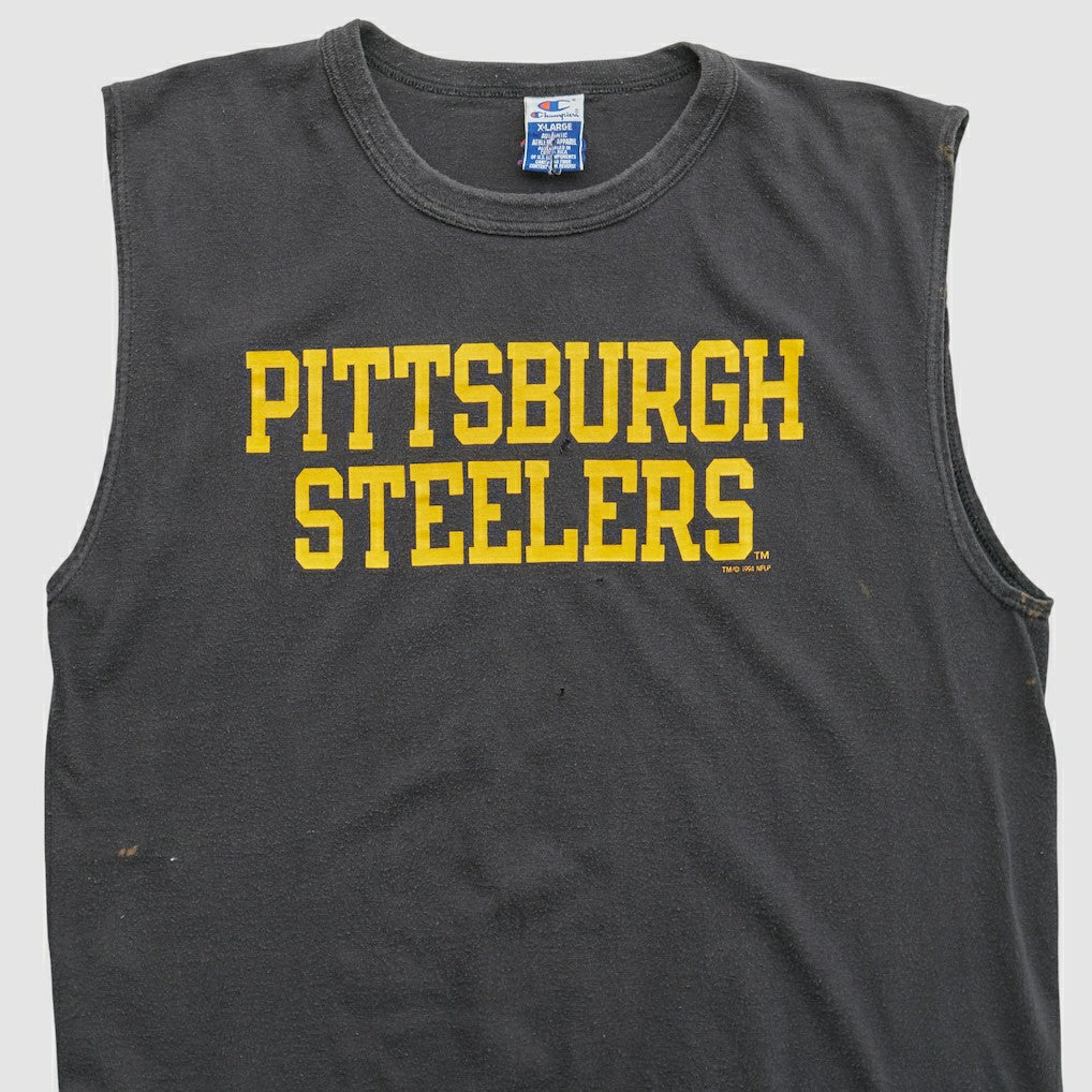 Pittsburgh Steelers Champion 1994 Tank Black Vintage | Fanatics