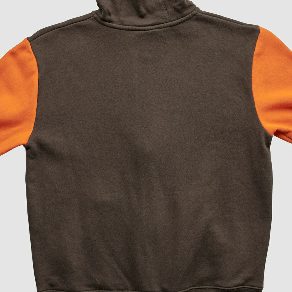 Cleveland Browns NFL 2010s Hooded Full Zip Sweatshirt Brown Yth XL Real Vintage | Fanatics