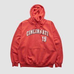 Cincinnati Reds Genuine Merchandise 2000s Hooded Pullover Sweatshirt - MLB