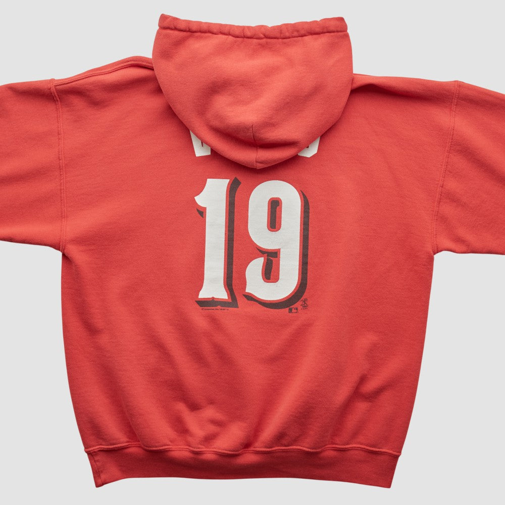 Cincinnati Reds Genuine Merchandise 2000s Hooded Pullover Sweatshirt - MLB