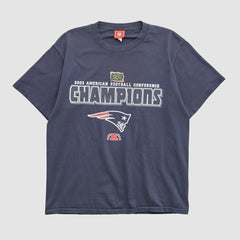 New England Patriots NFL 2003 T-shirt Navy Vintage | Fanatics