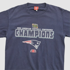 New England Patriots NFL 2003 T-shirt Navy Vintage | Fanatics