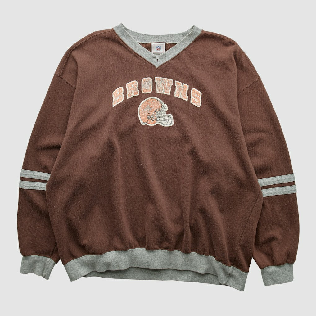 Cleveland Browns NFL 2000s Pullover Sweatshirt Brown Vintage | Fanatics
