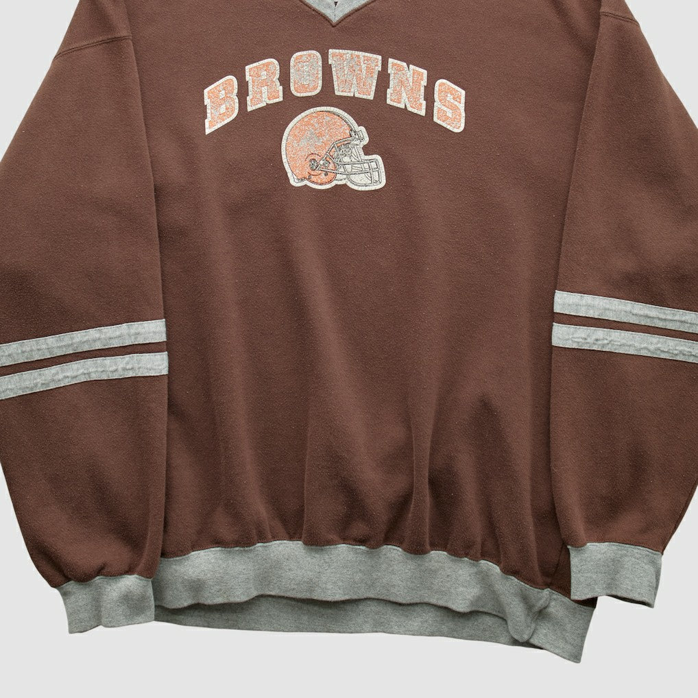 Cleveland Browns NFL 2000s Pullover Sweatshirt Brown Vintage | Fanatics