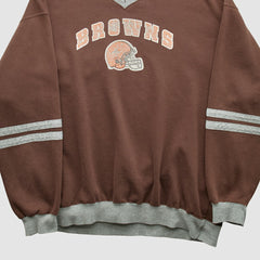 Cleveland Browns NFL 2000s Pullover Sweatshirt Brown Vintage | Fanatics