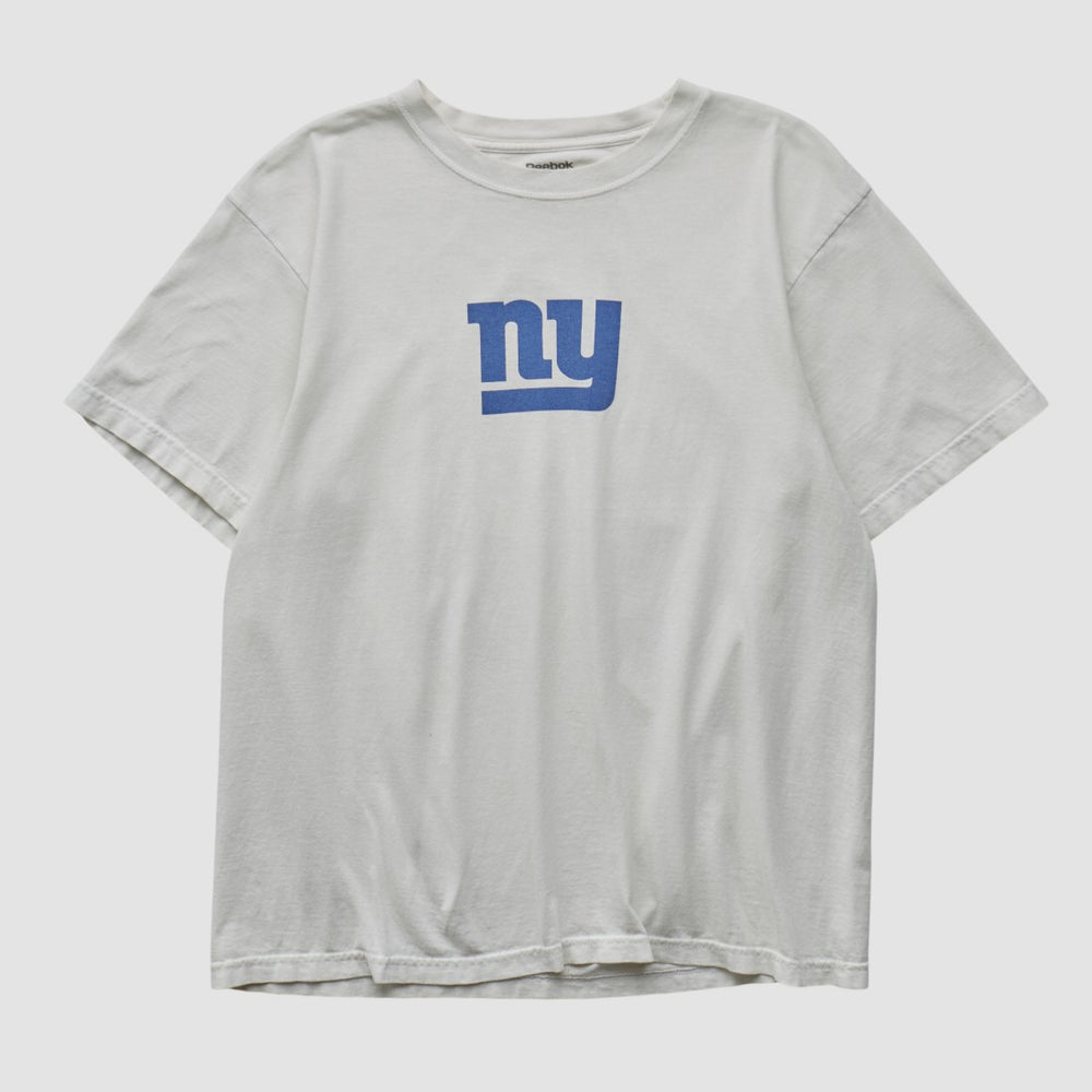 New York Giants Reebok 2000s T-shirt White Vintage | Fanatics