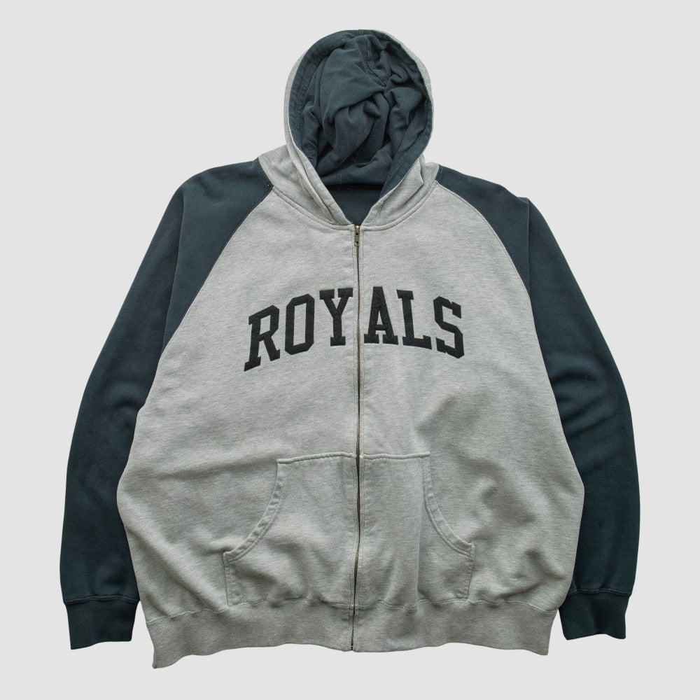 Kansas City Royals 2000s Hooded Full Zip Sweatshirt - MLB