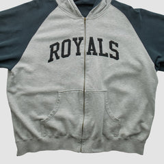 Kansas City Royals 2000s Hooded Full Zip Sweatshirt - MLB