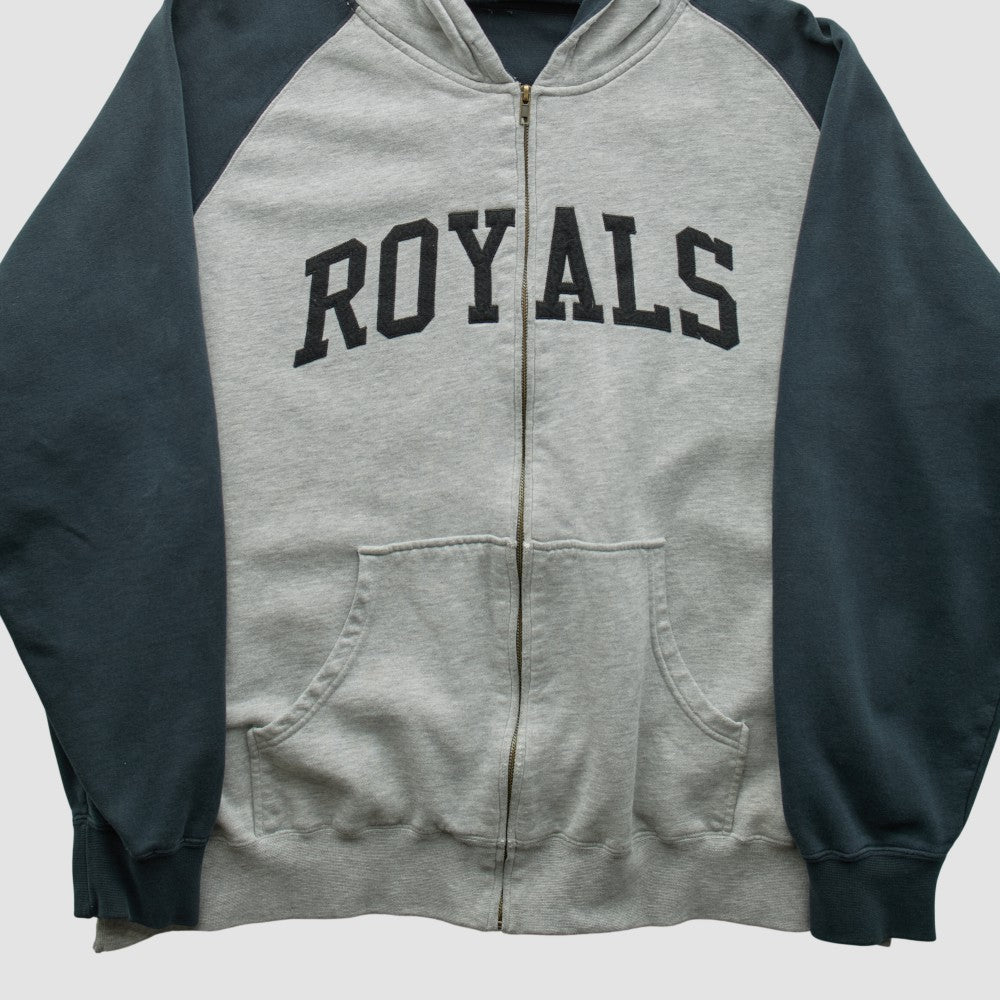 Kansas City Royals 2000s Hooded Full Zip Sweatshirt - MLB