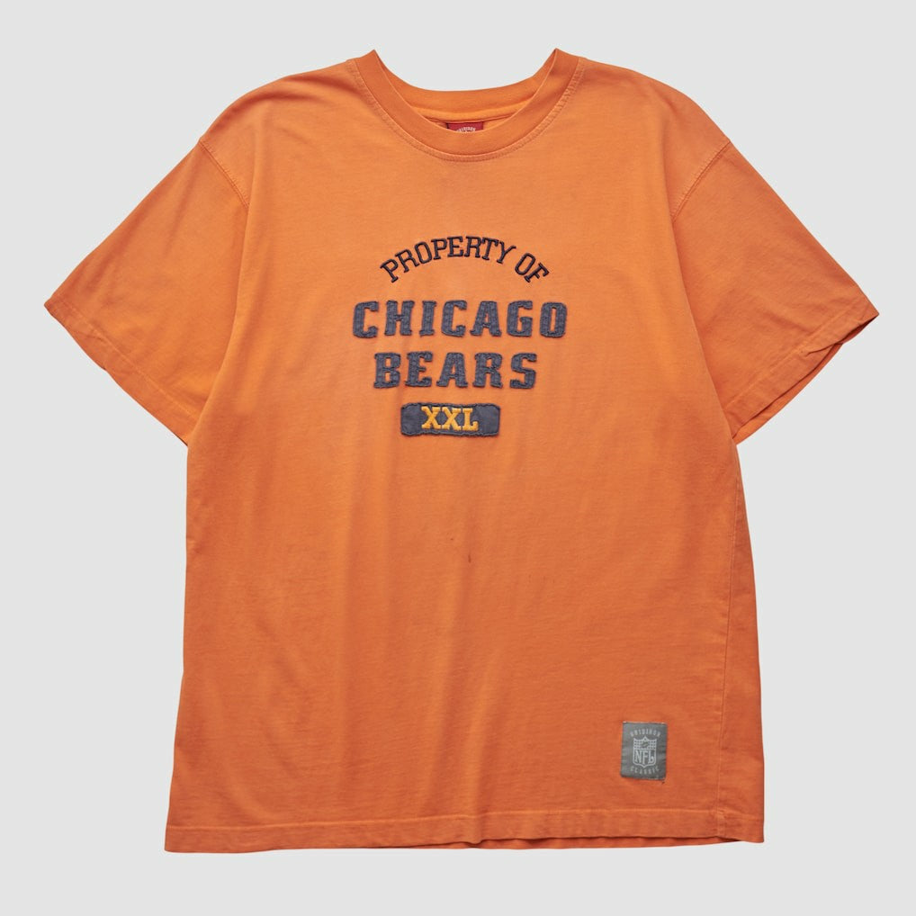 Chicago Bears NFL 2000s T-shirt Orange Vintage | Fanatics