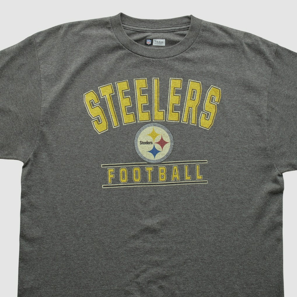 Pittsburgh Steelers NFL 2010s T-shirt Dark Heather Gray Vintage | Fanatics