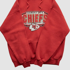 Kansas City Chiefs Logo Athletic 90s Hooded Pullover Sweatshirt Red Vintage | Fanatics