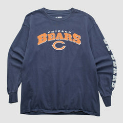 Chicago Bears NFL 2010s Long Sleeve T-shirt Navy Vintage | Fanatics