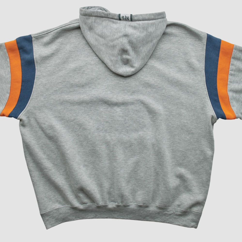 Denver Broncos NFL 2000s Hooded Pullover Sweatshirt Heather Gray Vintage | Fanatics