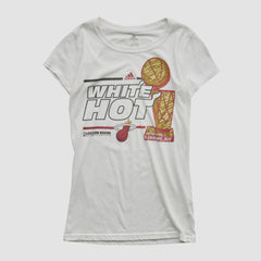 Miami Heat 2013 T-shirt White Vintage - NBA