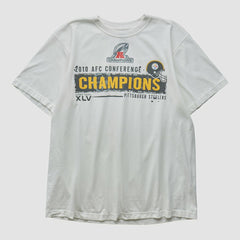 Pittsburgh Steelers Reebok 2010 T-shirt White Vintage | Fanatics