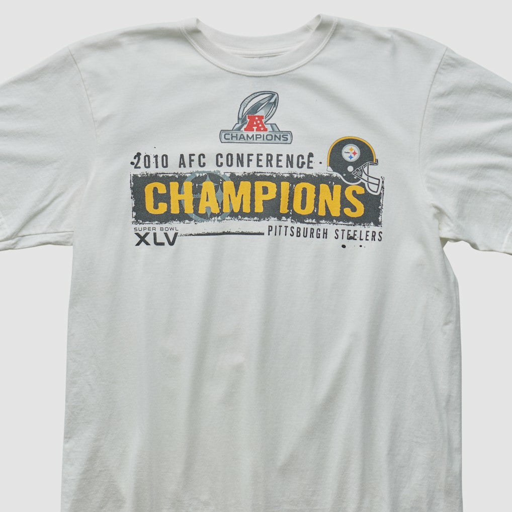 Pittsburgh Steelers Reebok 2010 T-shirt White Vintage | Fanatics