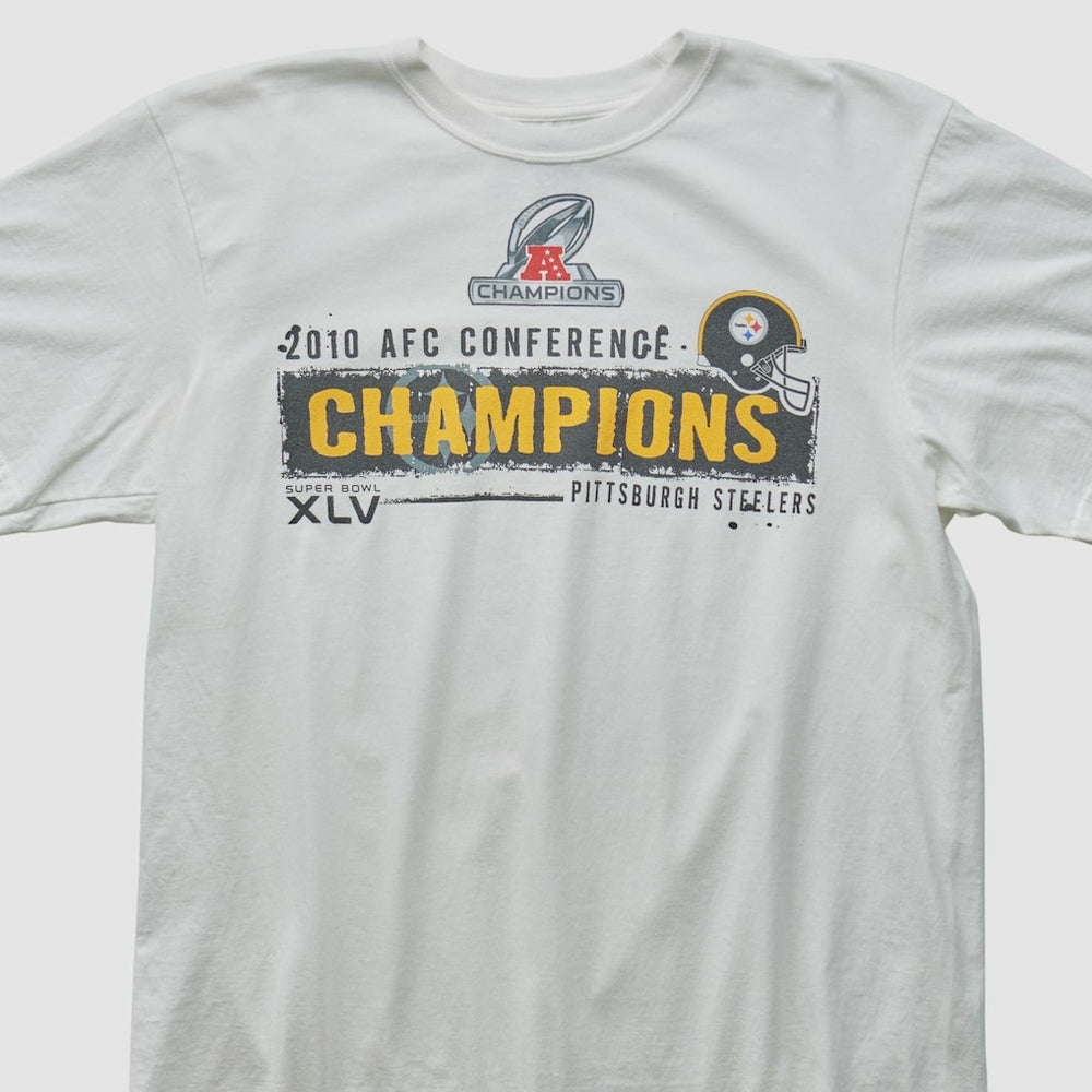 Pittsburgh Steelers Reebok 2010 T-shirt White Vintage | Fanatics