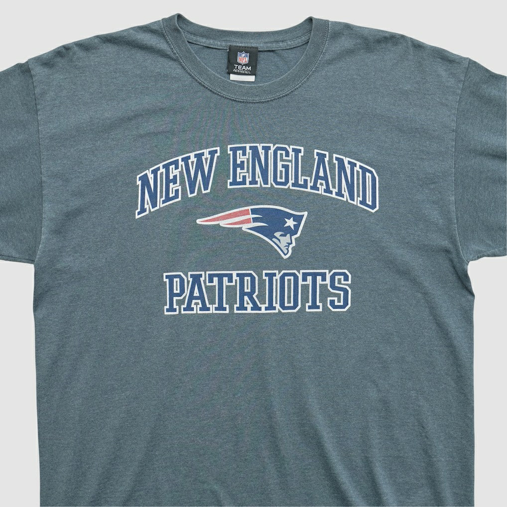 New England Patriots NFL 2010s T-shirt Dark Heather Gray Vintage | Fanatics