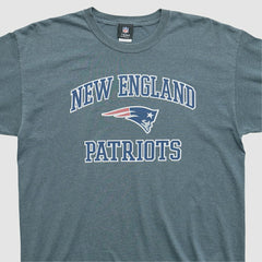 New England Patriots NFL 2010s T-shirt Dark Heather Gray Vintage | Fanatics